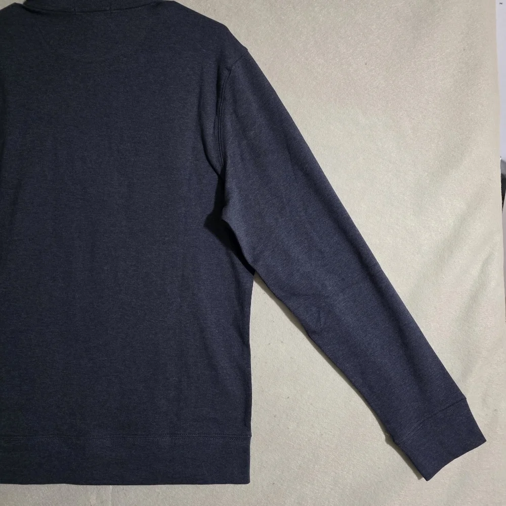 NWT Biltmore Mens Navy 1/4 Zip Pullover Sweatshirt Size Medium